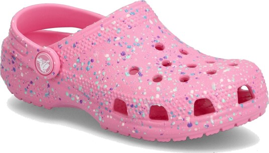 Crocs Classic Paint Splatter Clog K   Pink   33/34