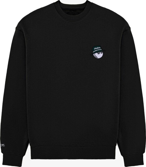 Malbon Range Cooper Sweatshirt Svart Golfgenser herre Black XX Large