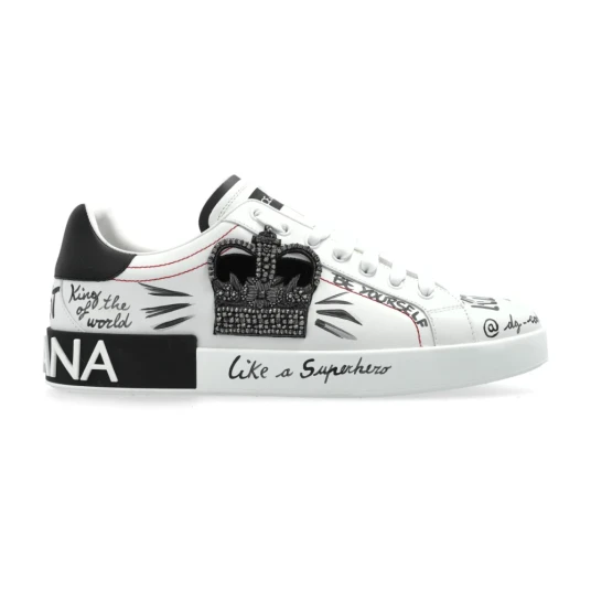 Dolce & Gabbana Herre Sko Hvit 44 EU