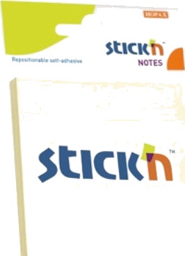 Notesblok 76X76 100 Blad Gul Forhandlerpakke 12 Stk.