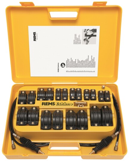 REMS Eskimo Set Rørfrysemaskin 1/8"-2", karbondioksid, VVS-utstyr