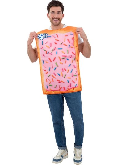 Lisensiert Kellogs Pop Tarts Unisex Kostyme til Voksen Onesize Lisensiert Kellogs Pop Tarts Unisex Kostyme til Voksen Onesize