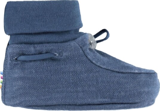 Joha Booties i ull/bambus Mørk blå