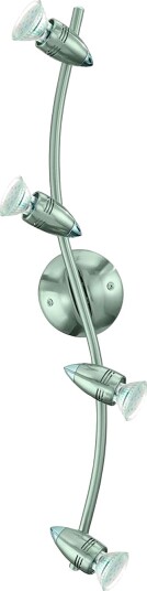 EGLO LED spot Magnum With 4 Lights Krom Spotlys