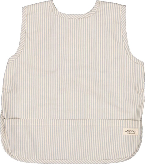 MarMar Forkle Blue Stone Stripe MarMar 68/92 Forkle Beige Blå MarMar Forkle Blue Stone Stripe MarMar 68/92 Forkle Beige Blå