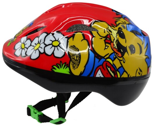 Tilda's Sykkelhjelm Bamse, Rød