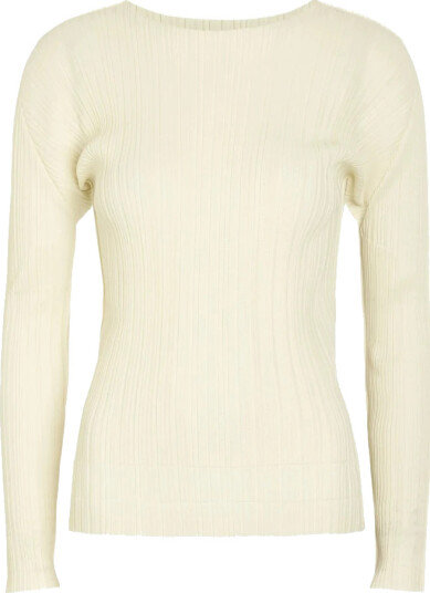 Issey Miyake Herre Topper Hvit ONE SIZE,
