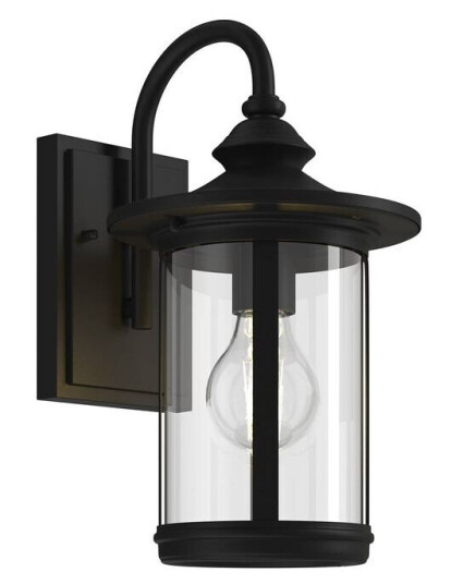 Lindby Zayn utendørs vegglampe med klarglass Lindby Zayn utendørs vegglampe med klarglass