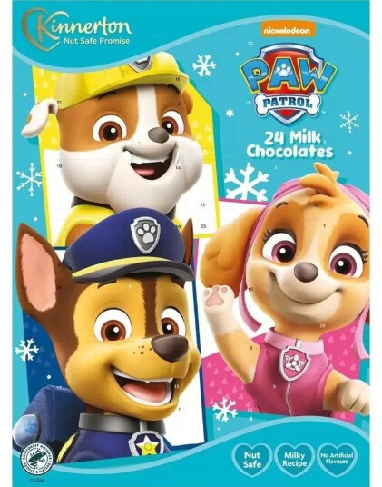 Paw Patrol Sjokolade Adventskalender Paw Patrol Sjokolade Adventskalender