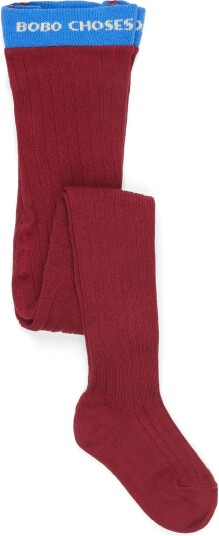 Bobo Choses Bobo Choses Ribbed Tights Bc - RED - 26/28