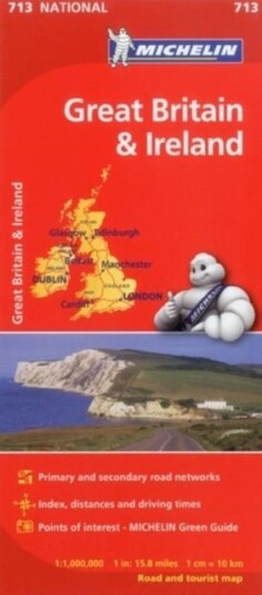 Great Britain & Ireland 2023 - Michelin National Map 713 Great Britain & Ireland 2023 - Michelin National Map 713