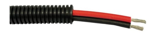 Teccon Hf coilfix PP20/Solflex H1Z2Z2 K 2x6 Rød/sort 500m Trommel