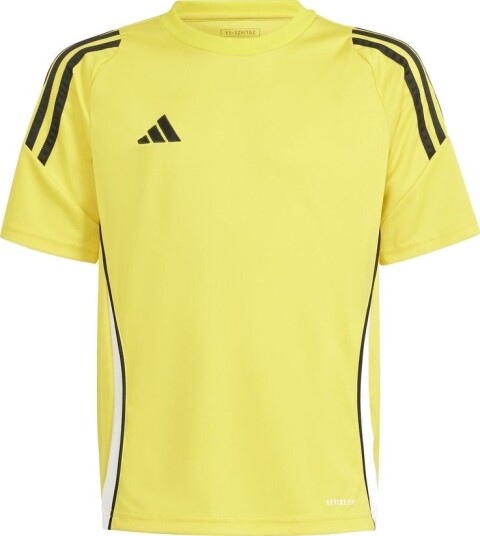 adidas Trenings T skjorte Tiro 24 Gul/svart/hvit Barn størrelse 152 cm