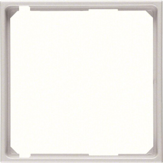 Hager Adapter 11091404 For Midtbrikke, S1 Sølv