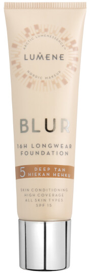 Lumene Blur 16h Longwear Foundation Spf15 5 Deep Tan