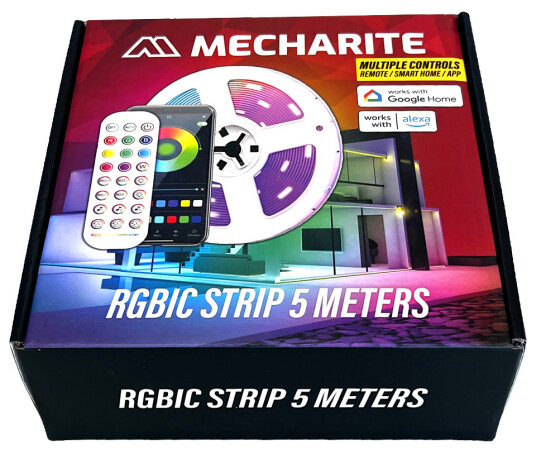 MECHARITE RGBIC LED Strip 5m