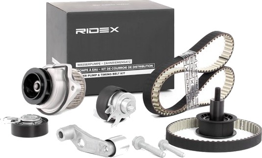 Registerreimsett med vannpumpe RIDEX 3096W0034