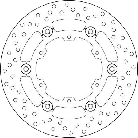 BREMBO 78B40833 Bremseskive
