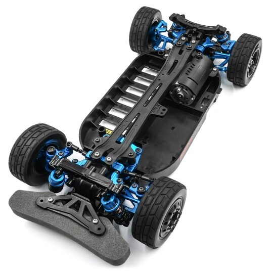 Yeah Racing RAPID PERFORMANCE CONVERSION KIT BLUE FOR TT01E