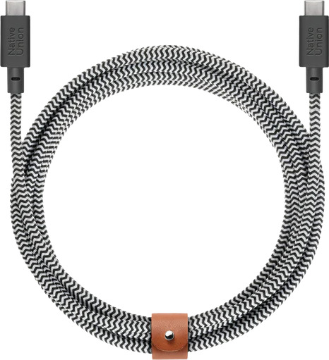 Usb-Kabel Native Union Usb-C Usb-C 3 M Svart Belt-Xl-C-Zeb-3-Np Usb-Kabel Native Union Usb-C Usb-C 3 M Svart Belt-Xl-C-Zeb-3-Np