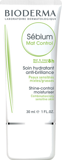 Bioderma Sebium Mat Control 30 ml Moisturiser for Fet og Kombinert Hud Bioderma Sebium Mat Control 30 ml Moisturiser for Fet og Kombinert Hud