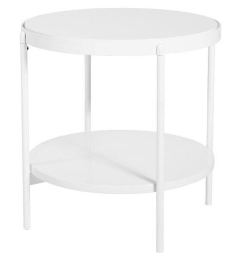 SMD Design Lene sidebord Hvit, lavt, mdf