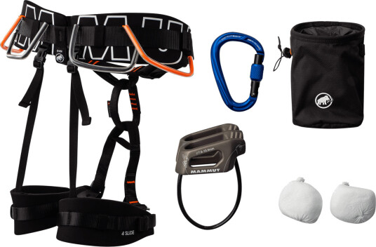 Mammut 4 Slide Climbing Package Black Neutral Mammut 4 Slide Climbing Package Black Neutral
