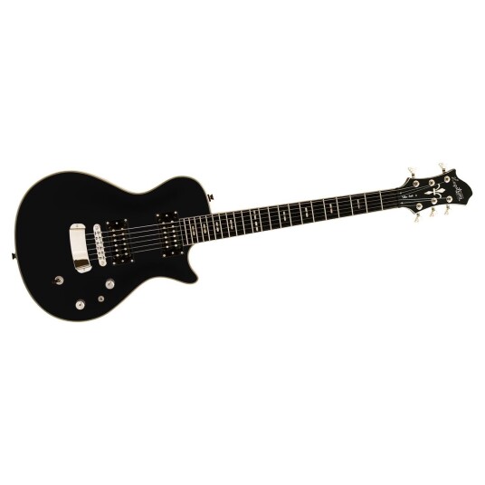 Hagstrom Ultra Swede Svart Gloss