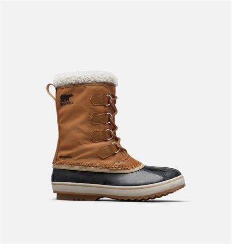 Sorel 1964 Pac Nylon WP, Herre Camel Brown/Black 46