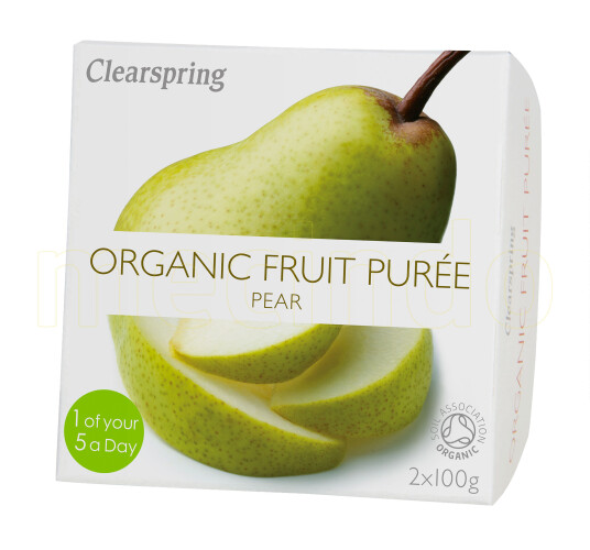 Clearspring Fruktpuré Pære Ø 200gram Clearspring Fruktpuré Pære Ø 200gram