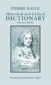 Historical And Critical Dictionary Av Pierre Bayle