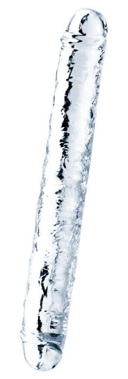LoveToy: Flawless Clear Dobbeldildo, 30 cm LoveToy: Flawless Clear Dobbeldildo, 30 cm