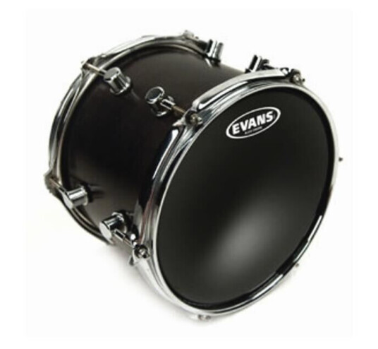 Evans Tt06chr Svart Chrome Clear 6" Tom-Skinn