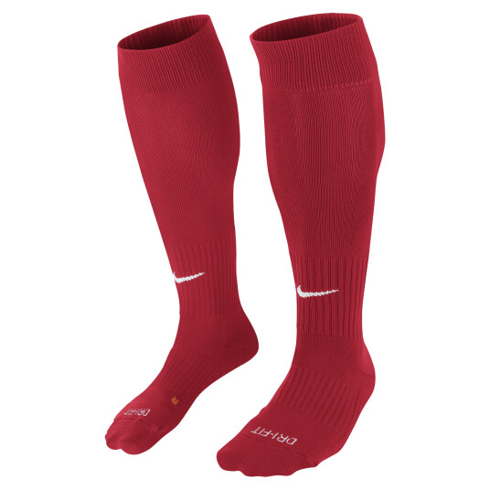 Nike Classic II Cushion Over-the-Calf fotballstrømpe unisex 30-34 University Red/(whit
