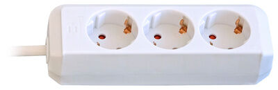 Brennenstuhl Eco-L 3 Way Split 5m WH