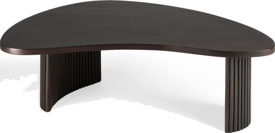 Ethnicraft Boomerang salongbord Mahogny dark brown 85 x 77 cm
