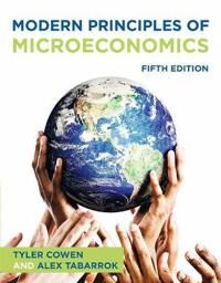 Modern Principles Of Microeconomics Av Tyler Cowen, Alex Tabarrok