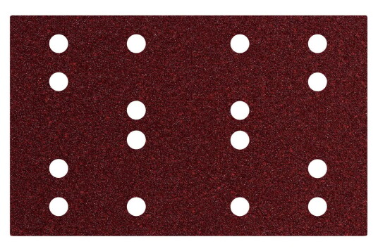 Metabo Slipark Självhäftande 80 X 133 Mm, P 40, 16 Hål Med Kardborryta Sra 635190000
