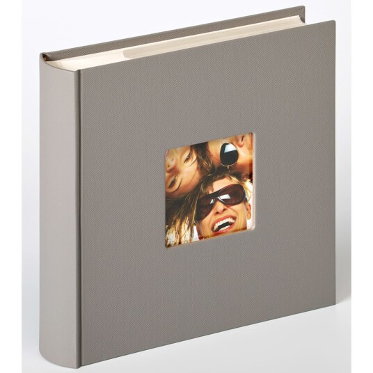 Walther Design Fotoalbum Fun Memo 10x15 cm grå 200 bilder
