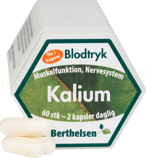 Berthelsen Kalium, 60 Kapsler Berthelsen Kalium, 60 Kapsler