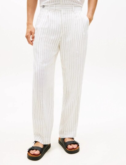 Tommy Hilfiger Dc Stripe Pants White 32 x 32