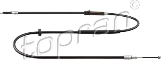Tautrekk driftsbremse TOPRAN 112 150 Tautrekk driftsbremse TOPRAN 112 150
