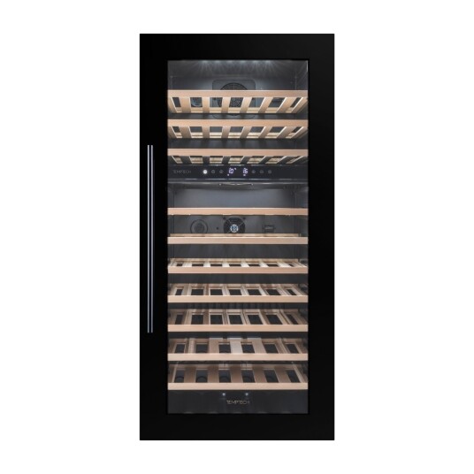 Temptech Oslo vinskap OZ124DB 24 integrert 74 flasker Temptech Oslo vinskap OZ124DB 24 integrert 74 flasker