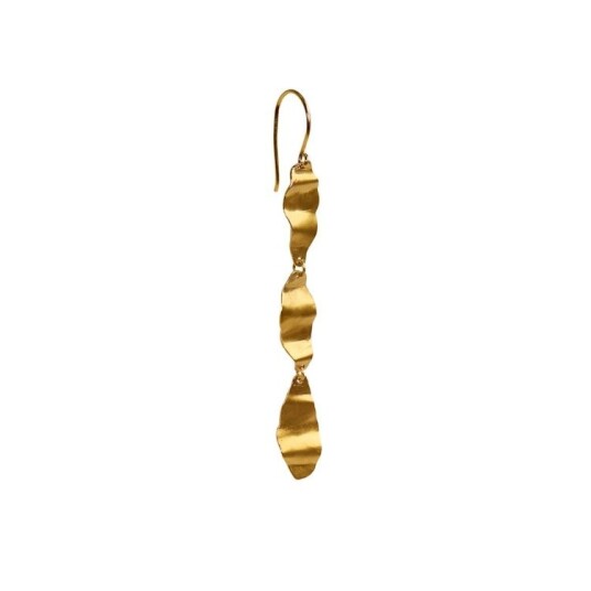 Stine A Jewelry Cleo and Cleo Earring Forgylt Sølv Sterling 925 Onesize
