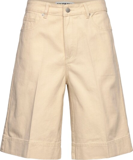 ROUGE EDIT Rouharper Rw W/F Denim Shorts/Pf   Cream   36
