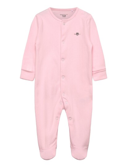 Gant Kids Shield Ls Romper Pink 80