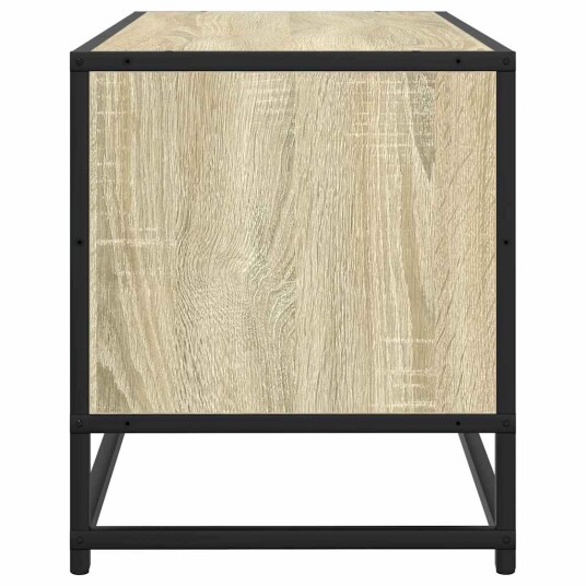  TV-benk sonoma eik 80x34,5x40 cm konstruert tre og metall 8721102838798