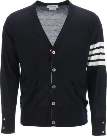 Thom Browne, Herre, Strikkevarer, Blå, L,