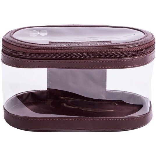 Make Up Store Glassy Beauty Case Burgundy Make Up Store Glassy Beauty Case Burgundy