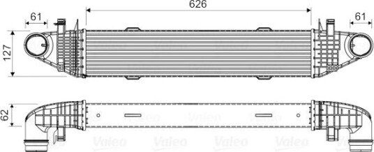 Intercooler VALEO 818679